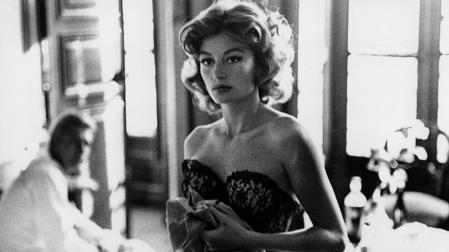 Plano de Anouk Aimée en la película 'Lola', de Jacques Demy