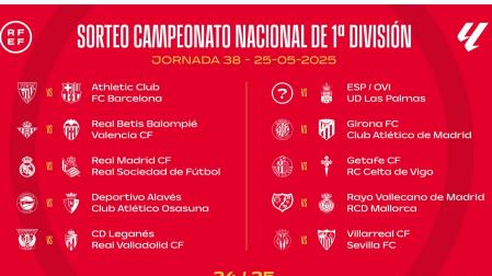 Imagen de la última jornada de Liga, que enfrentará a Alavés y Osasuna