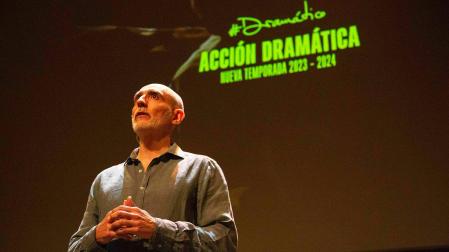 Alfredo Sanzol, este miércoles 26 de junio  durante la presentación de la Temporada 2024-2025 del CDN