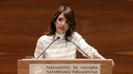 María Jesús Valdemoros, en un pleno anterior