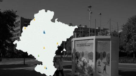 Consulta los datos de las estaciones en la mapa inferior