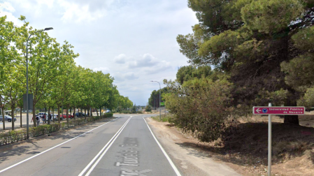 El accidente ha ocurrido junto al campus de la UPNA en Tudela