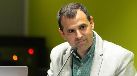 El director general del departamento de Desarrollo Rural, Rubén Goñi