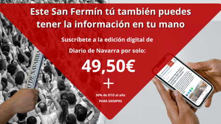 Suscríbete a la edición digital de Diario de Navarra