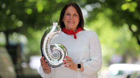 Nuria Santesteban elige el primer estallido de la fiesta como momento cumbre