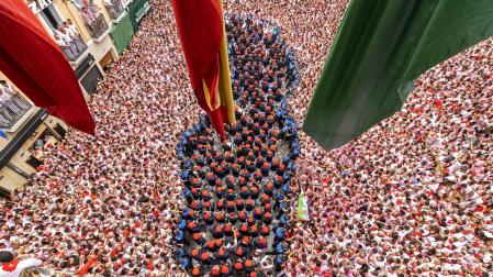 Fotos del chupinazo de San Fermín 2024