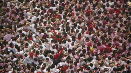 Fotos del chupinazo de San Fermín 2024.