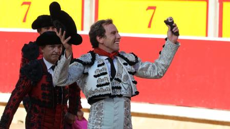 Fotos de la corrida de toros de Cebada Gago en la Feria de San Fermín 2024./
