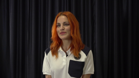 La astronauta española Sara García Alonso