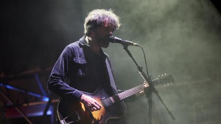Foto del concierto de Gorka Urbizu en San Fermín./
