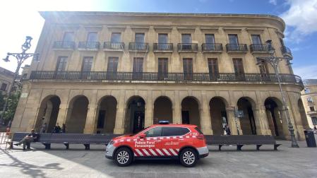 Oficina de Denuncias y Atención Ciudadana de la Policía Foral en la Plaza del Castillo