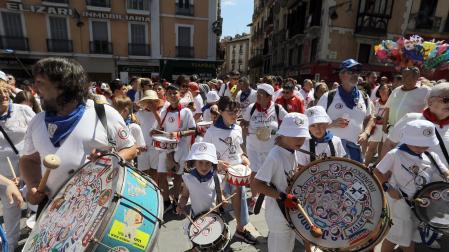 Fotos del Struendo Txiki de San Fermín 2024.