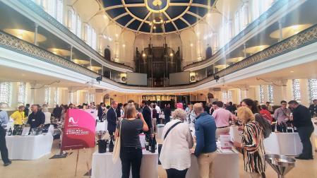 El evento 'Fresh, bold and vibrant wines of Northen Spain' se celebró en Westminster Chapel, en Londres