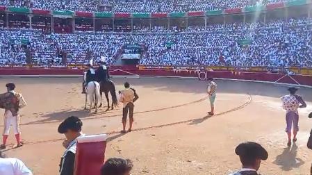 Paseíllo de la corrida del 11 de julio