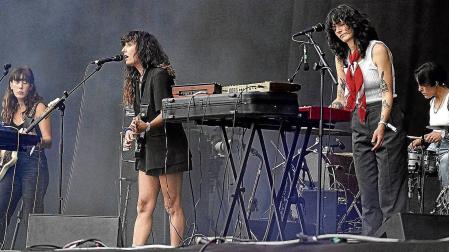 Melenas, sobre el escenario Nagusia del BBK Live