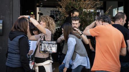 Uno de los rodajes asesorado por la Navarra Film Comission