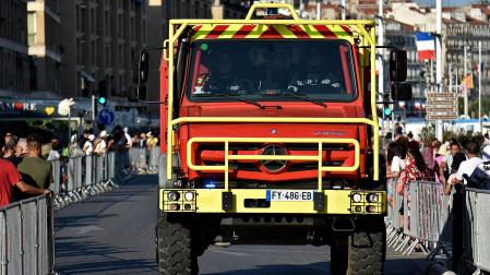 Camión de bomberos francés