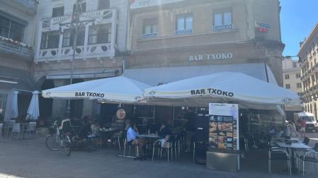 Terraza del Bar Txoko