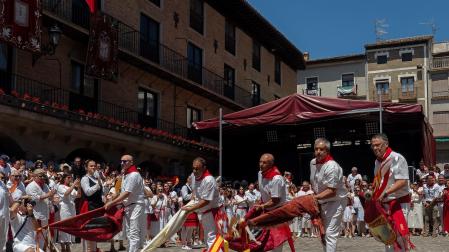 Fotos del día grande de las fiestas de Puente la Reina. /
