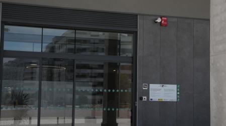 Centro de atención integral a las Violencias Sexuales en la plaza Xabier Mina del barrio de Arrosadía