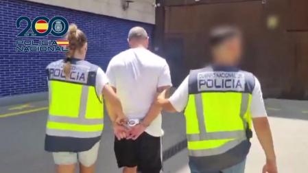 Agentes de la Policía Nacional han llevado a cabo la detención del fugitivo