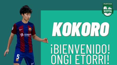 El japonés Kokoro Harada, llega cedido a Osasuna Magna