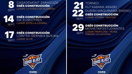 Pretemporada del Osés Construcción