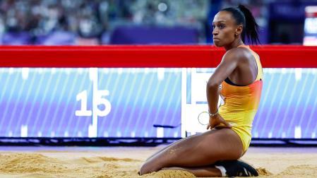 Ana Peleteiro acaba sexta en el triple salto pasado por agua de Paris 2024