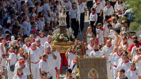 Fotos de la procesión de Estella.