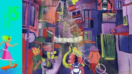 Ilustración premiada de Idoia Iribertegui