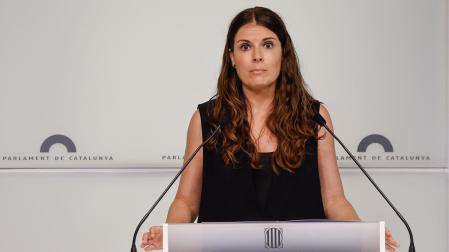 La portavoz parlamentaria de JxCat, Mònica Sales