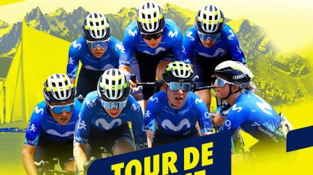 Movistar ha anunciado este jueves el equipo que acudirá el Tour de Francia femenino