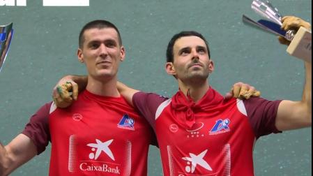 Beñat Rezusta y Jokin Altuna, en Vitoria.