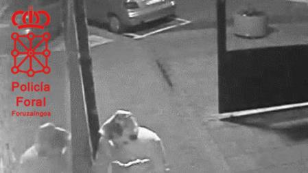 Robo con fuerza en un bar de Mutilva