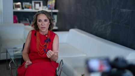 La secretaria general del PP, Cuca Gamarra