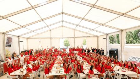 Fotos de la celebración del Día de la Mujer en fiestas de Buñuel. /