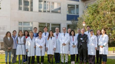 Clínicos, investigadores y otros profesionales que forman parte de la Incubadora Universidad de Navarra
