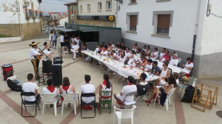 Actividad en fiestas de Sada en un año anterior.