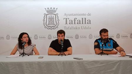 Maitane Fernández, Xabier Alcuaz e Iván Colás