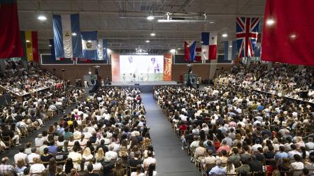 Fotos de la Jornada de Bienvenida de la Universidad de Navarra 2024.