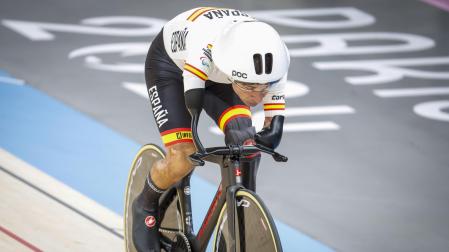 Ricardo Ten, durante la prueba