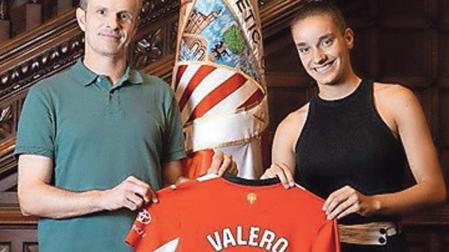 Maite Valero, presentada este jueves con el Athletic