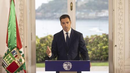 El lehendakari del Gobierno Vasco, Imanol Pradales