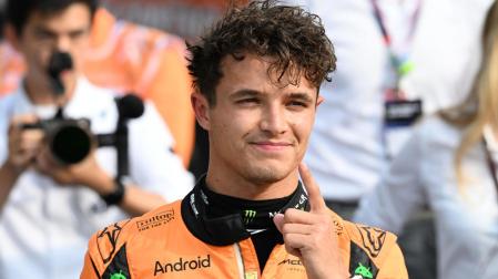 El piloto británico Lando Norris (McLaren) se ha llevado la pole para la carrera del domingo en el Gran Premio de Italia