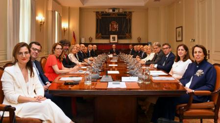 Sesión constitutiva del octavo mandato del Consejo General del Poder Judicial (CGPJ)