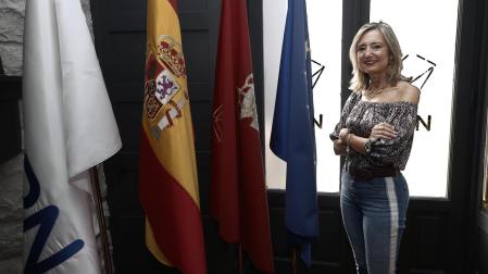 La presidenta de Unión del Pueblo Navarro, Cristina Ibarrola