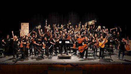 La Joven Orquesta de Pamplona participa hoy en el Festival NAK.