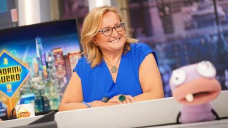 La periodista navarra María Dabán, en la tertulia de actualidad de 'El Hormiguero' de este martes