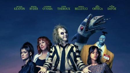 Cartel de la película 'Bitelchús Bitelchús', de Tim Burton