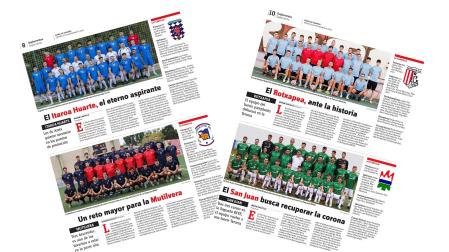 Toda la información de los equipos que compiten esta temporada 2024/2025 en la Tercera División navarra
